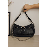 Kiss Of Life Black Shoulder Bag