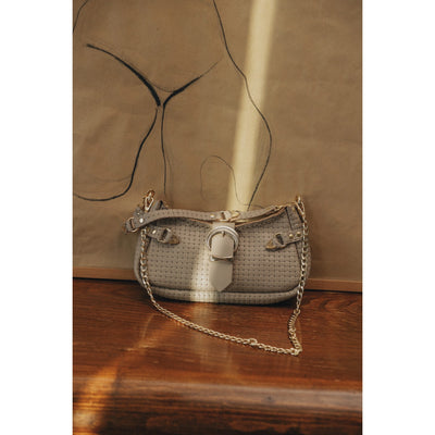 Kiss Of Life Stone Beige Shoulder Bag
