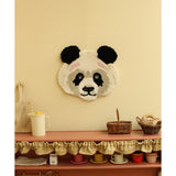 Panda Head Rug