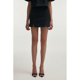 Still Life Black Mini Skirt