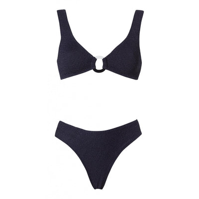 Ali Metallic Blue Bikini