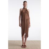 No.26 Brown Knitted Sarong
