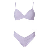 Cooper Lavender Jacquard Bikini