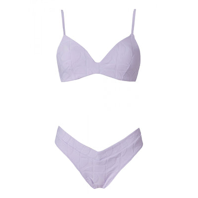 Cooper Lavender Jacquard Bikini