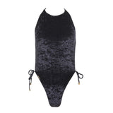 Lilium Black Velvet Swimsuit