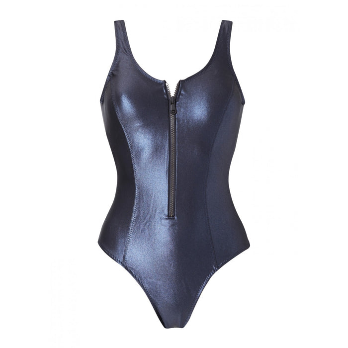 Madison Midnight Blue Metallic Swimsuit