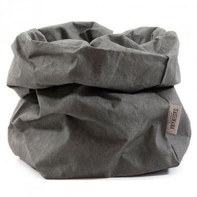 Dark Grey Paper Bag