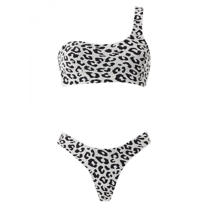 Gabi Leopard White Bikini