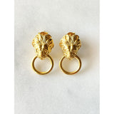 Lion Earrings