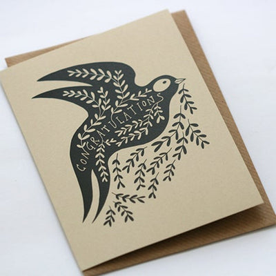 Bird Congratulations Greeting Card